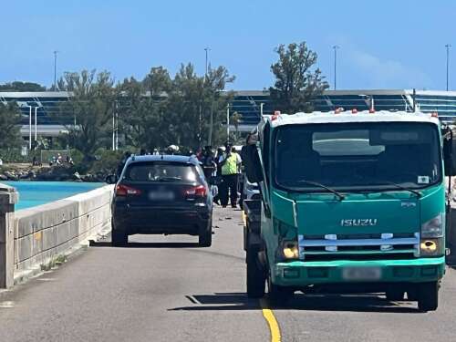 Causeway back open after three-vehicle crash