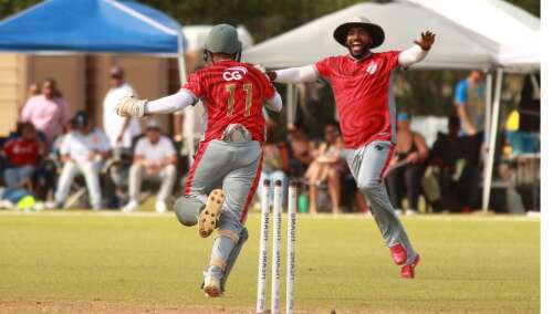 Bermuda Smash match rained off