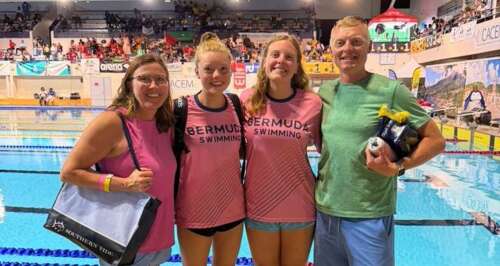 Olympian Geri Mewett proud to see daughter win Carifta medal