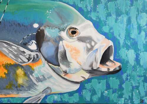 Light shone on student artwork at new exhibition