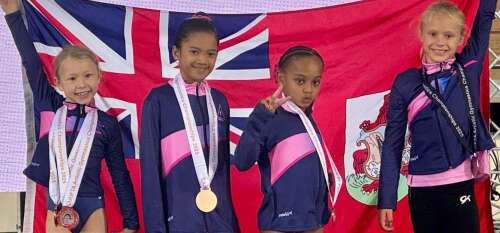 Bermuda gymnasts win seven medals at Carifta