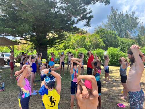 Young triathletes make most of camp with top US coach