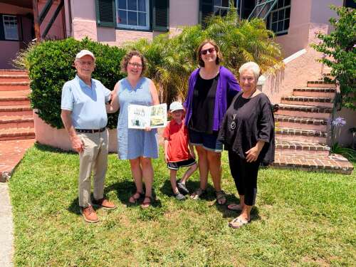Amanda visits Bermuda in search of Gibbons heritage
