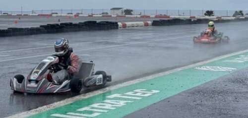 Drivers dazzle in testing conditions 