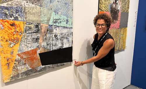 Lisa Howie praised for bringing Caribbean art to world stage