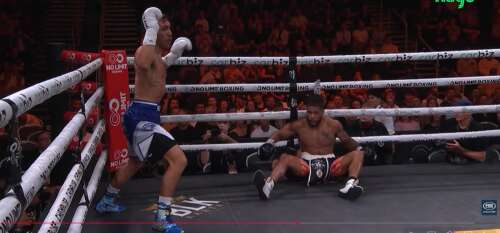 Watch: Dash Simmons beaten in first round of Australia title fight