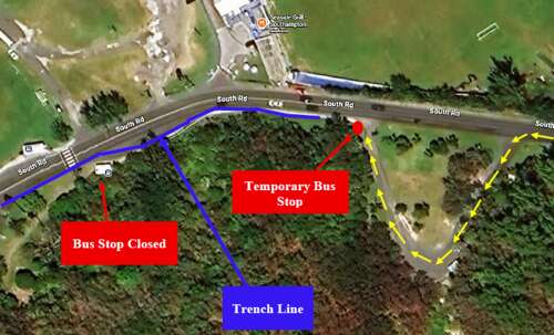 Horseshoe Bay bus stop to be temporarily relocated