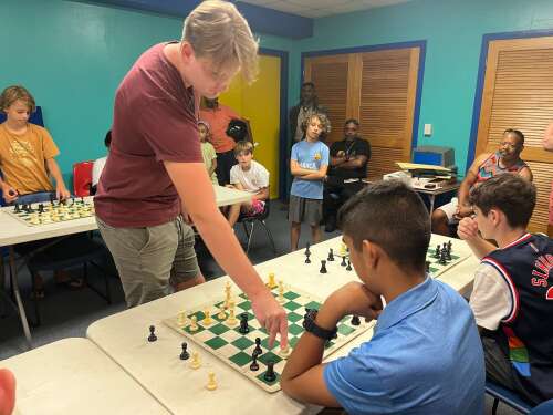 Norwegian grandmaster gives chess tips to budding players The Royal