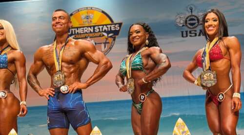 Bodybuilder Danielle Foote makes podiums in North America