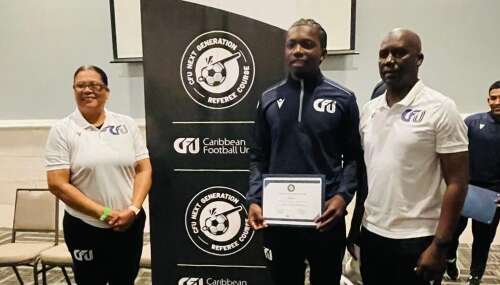 Young referee Sar Smith completes top Caribbean course