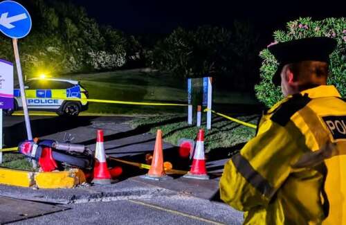 Man suffers facial injuries in Cooper's Island crash
