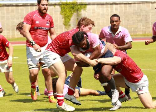 Bermuda rugby team in spirited display against USA South